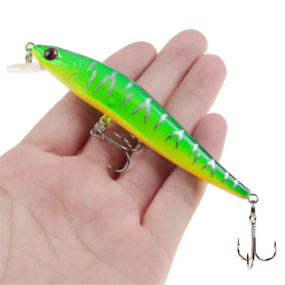 1pcs 11.5cm 10g Minnow Fishing Lure Floating Crankbait Hard Bait Tight Wobbler Jerkbait Isca Artificial Bait For Trout Bass Carp
1pcs 11.5cm 10g Minnow Fishing Lure Floating Crankbait Hard Bait Tight Wobbler Jerkbait Isca Artificial Bait For Trout Bass Carp