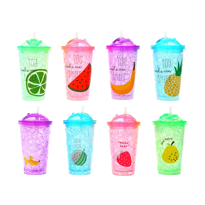 450ml Creative fruit water bottle Cute double-layer cartoon sippy cup outdoor juice cold drink cup leak-proof car water cup
450ml Creative fruit water bottle Cute double-layer cartoon sippy cup outdoor juice cold drink cup leak-proof car water cup