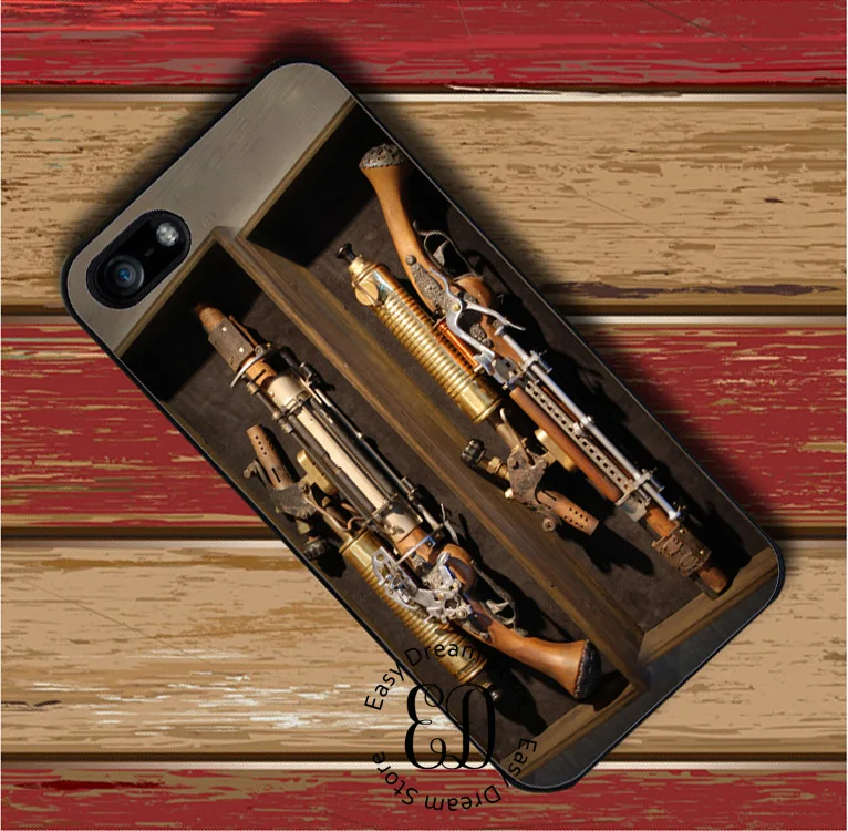 Чехол для автомата в стиле стимпанк iphone 11 12 pro X XR XS Max 6 7 8 plus Samsung S10 S20 s8 s9 note 9 10|case for
