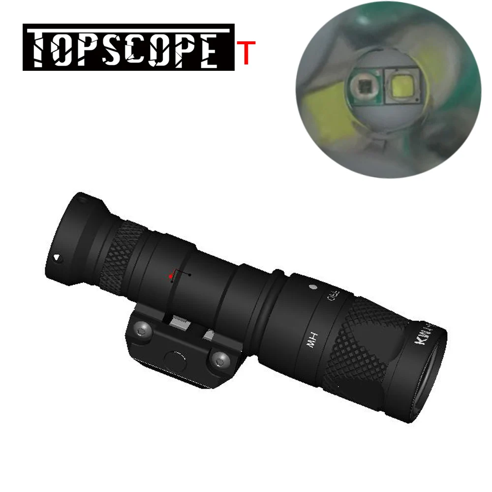 SF Тактический M300V IR Скаут свет WeaponLight белый и светодиодный ИК фонарик постоянный