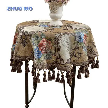 2019 Jacquard pendant Round Square tablecloth with Pendant kitchen living room Coffee house home decoration luxury Table cover
2019 Jacquard pendant Round Square tablecloth with Pendant kitchen living room Coffee house home decoration luxury Table cover