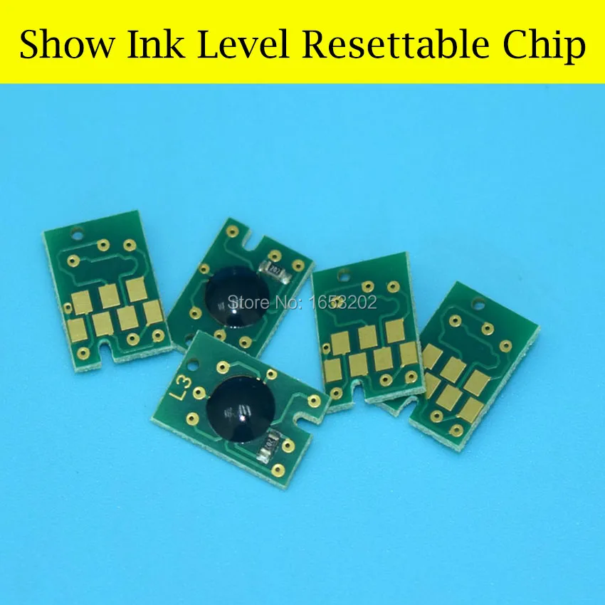 1 PC Reseter With 8 Pieces Show Ink Level Resettable Cartridge Chip For Epson 4800 Ink Cartridge T5651 T565
1 PC Reseter With 8 Pieces Show Ink Level Resettable Cartridge Chip For Epson 4800 Ink Cartridge T5651 T565