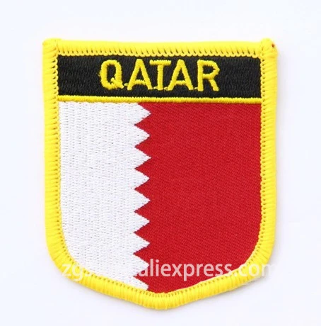Hot Sale ! Embroidery Patches National flag Emblem Patches Qatar Flag Iron on 7X6CM NGQ1091
Hot Sale ! Embroidery Patches National flag Emblem Patches Qatar Flag Iron on 7X6CM NGQ1091