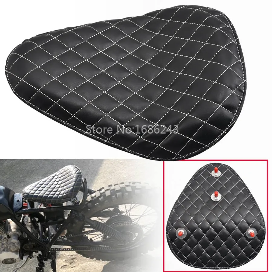Universal Synthetic Leather Diamond Solo Driver Seat White Line Fits For Harley Sportster Bobber Custom
Universal Synthetic Leather Diamond Solo Driver Seat White Line Fits For Harley Sportster Bobber Custom