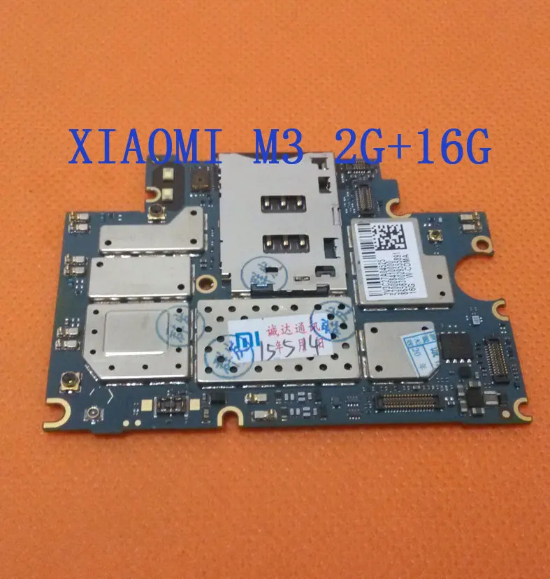 

Original 2G+16G Motherboard for Xiaomi Mi3 M3 Qualcomm Quad Core 2GB RAM 16GB ROM 5 inch FHD 13MP WCDMA 1920x1080 Free Shipping