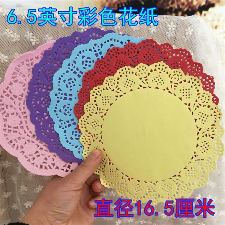 600 X Colorful Lace Round Paper Doilies Cake Packaging Pads Wedding Tableware Decoration (6.5 Inch)
600 X Colorful Lace Round Paper Doilies Cake Packaging Pads Wedding Tableware Decoration (6.5 Inch)