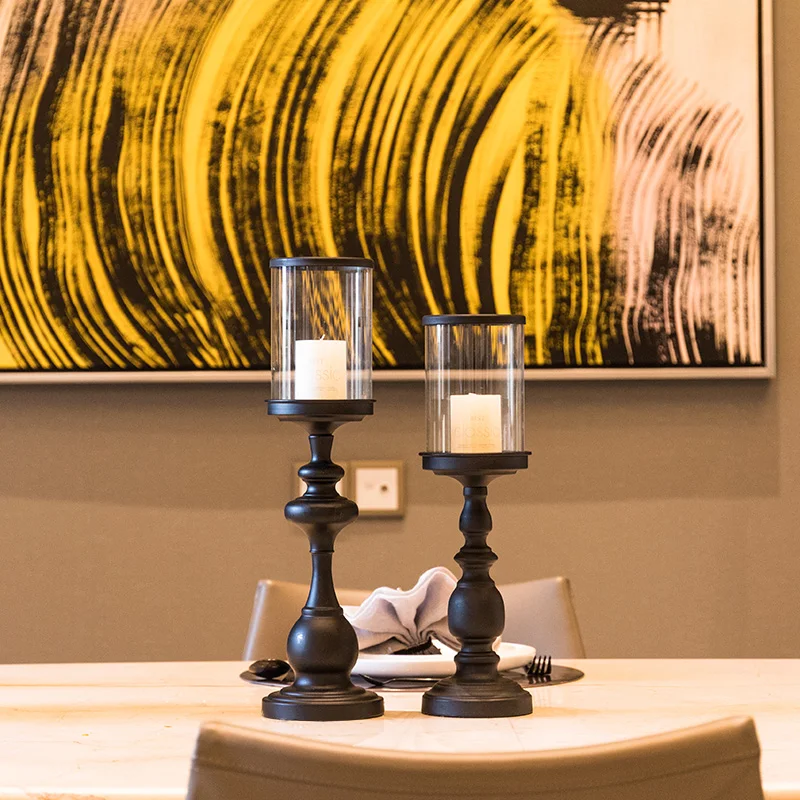 Romantic Wedding Gift Candlelight Dinner Living Room Table Candlestick Decorative Candle Holders
Romantic Wedding Gift Candlelight Dinner Living Room Table Candlestick Decorative Candle Holders