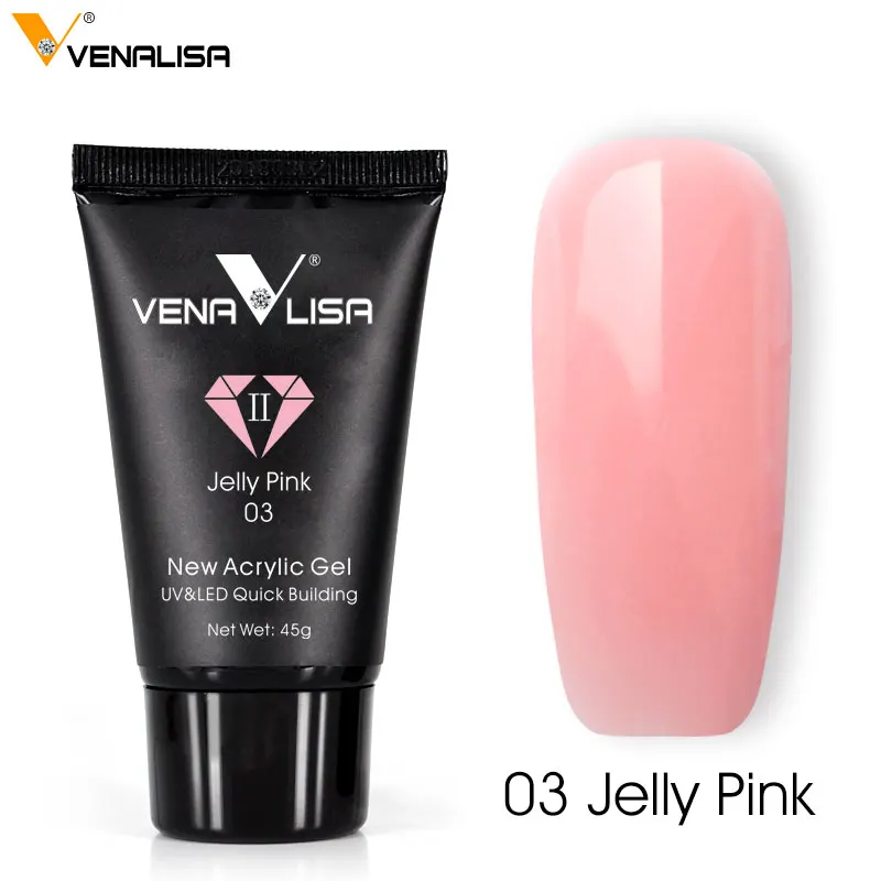 Canni Poly Gel 2018 New Arrival Soak Off Builder Nail Tips Brush Tool Finger Extension Camouflage Crystal | Красота и здоровье