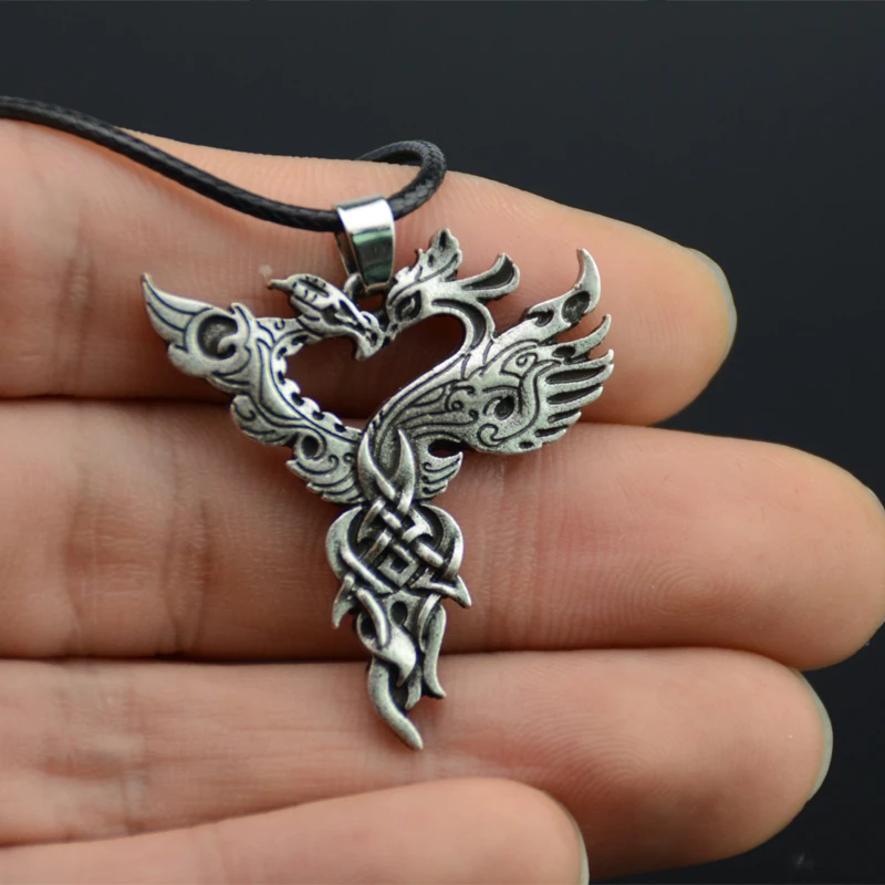 10pcs Ancient Viking Pendant Necklace Jewelry Dragon Phoenix Celtics Bird Necklace Jewelry Spirit Amulet Jewelry CT733
10pcs Ancient Viking Pendant Necklace Jewelry Dragon Phoenix Celtics Bird Necklace Jewelry Spirit Amulet Jewelry CT733
