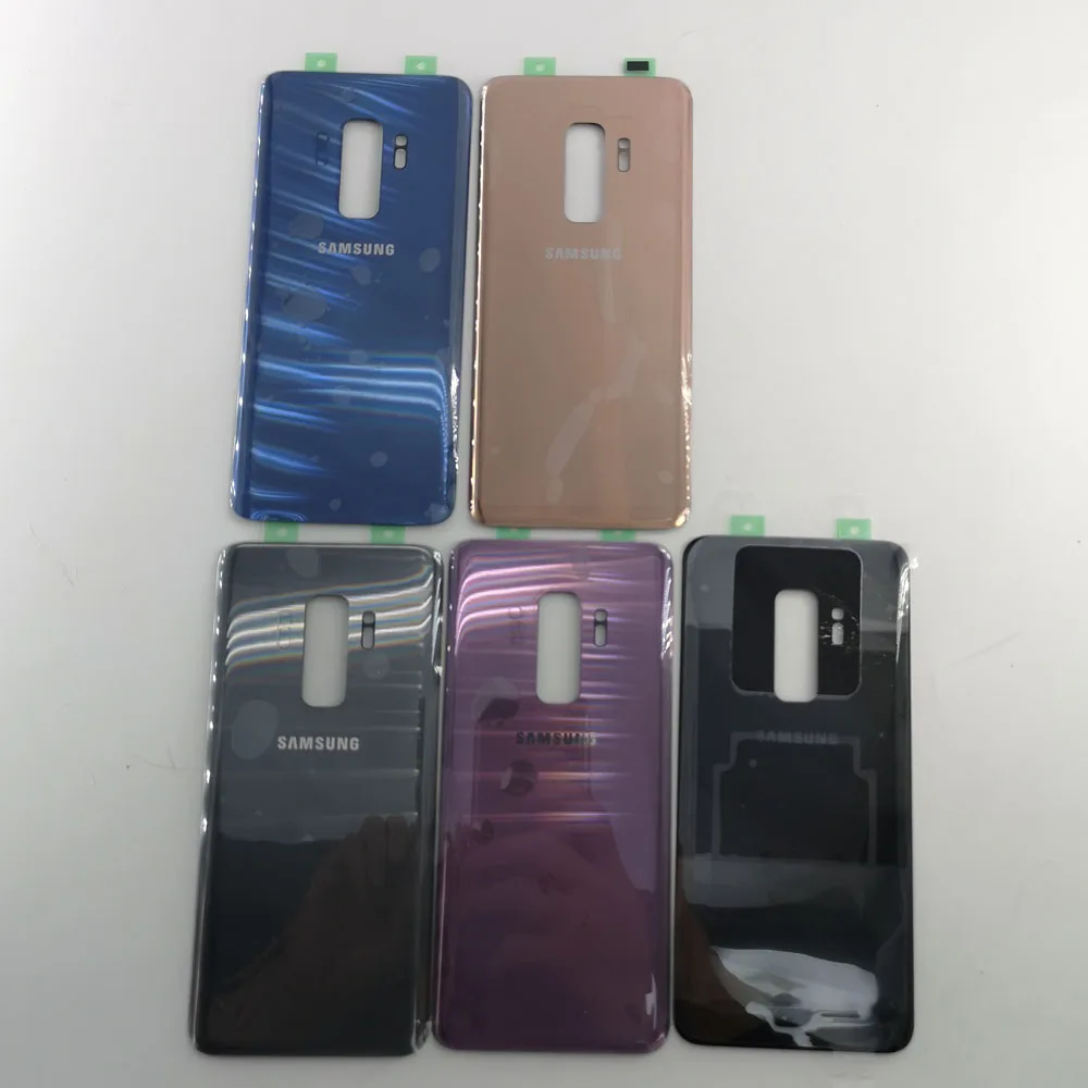 Для Samsung Galaxy S9 plus Задняя крышка батареи дверь задняя 3D стекло Корпус чехол Замена +
