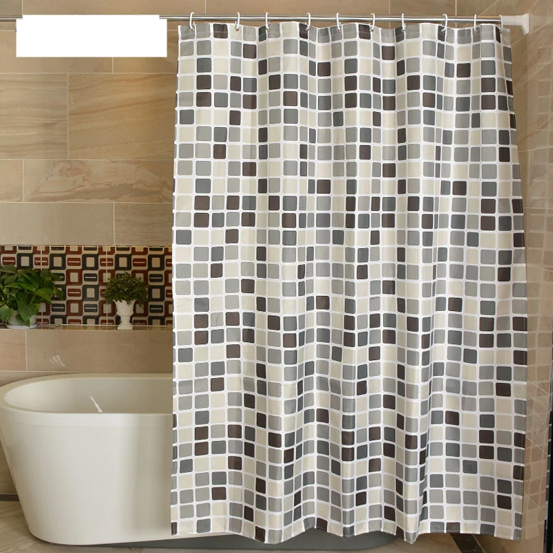 Modern Wave waterproof mildew small Square thickening toilet cloth heavier sinker hook bathroom shower curtain M470
Modern Wave waterproof mildew small Square thickening toilet cloth heavier sinker hook bathroom shower curtain M470