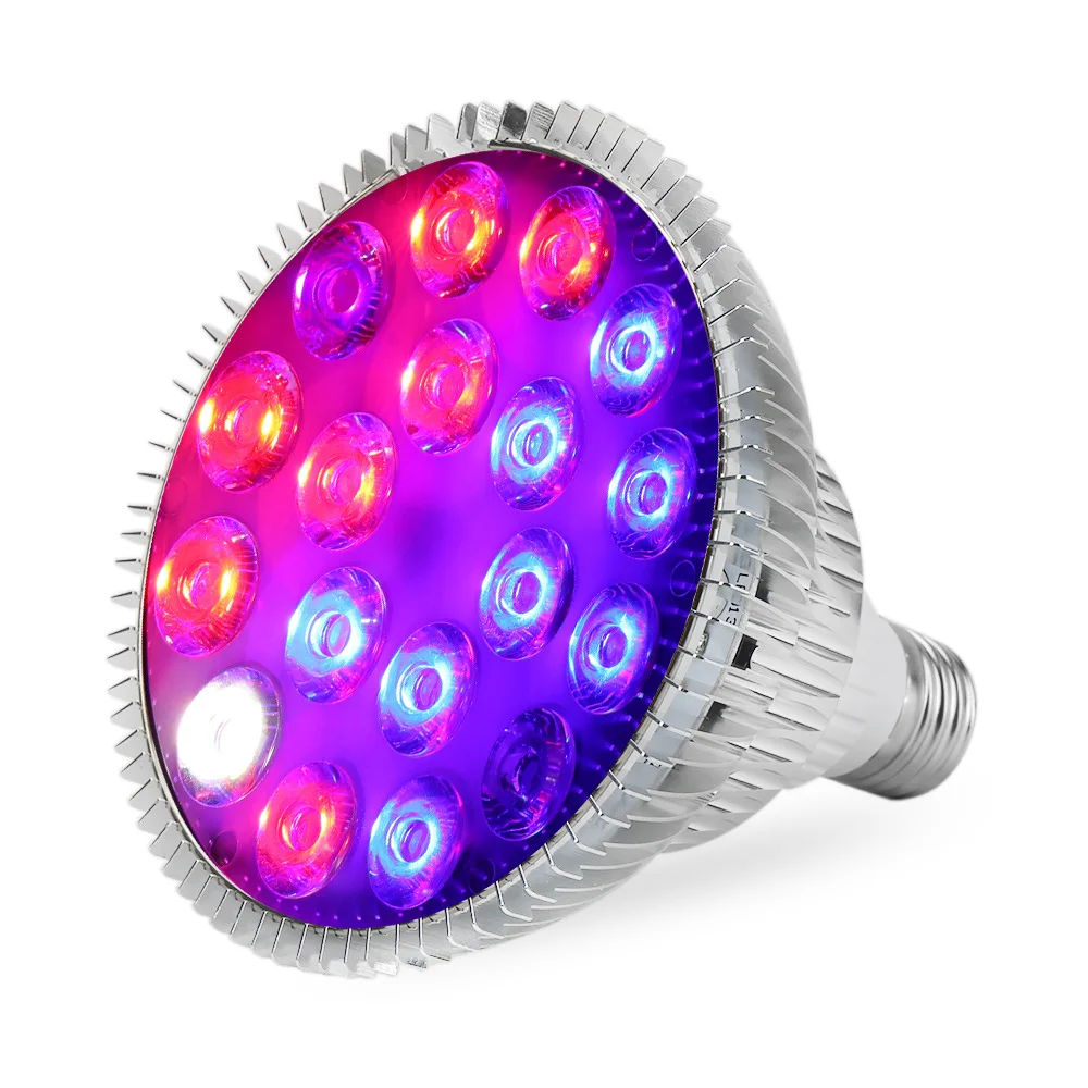 E27 54W LED Grow Plant Light Bulb Full Spectrum Fitolamp Hydroponics Phyto Lamp For Plants Flowers Seedlings indoor Greenhouse
E27 54W LED Grow Plant Light Bulb Full Spectrum Fitolamp Hydroponics Phyto Lamp For Plants Flowers Seedlings indoor Greenhouse