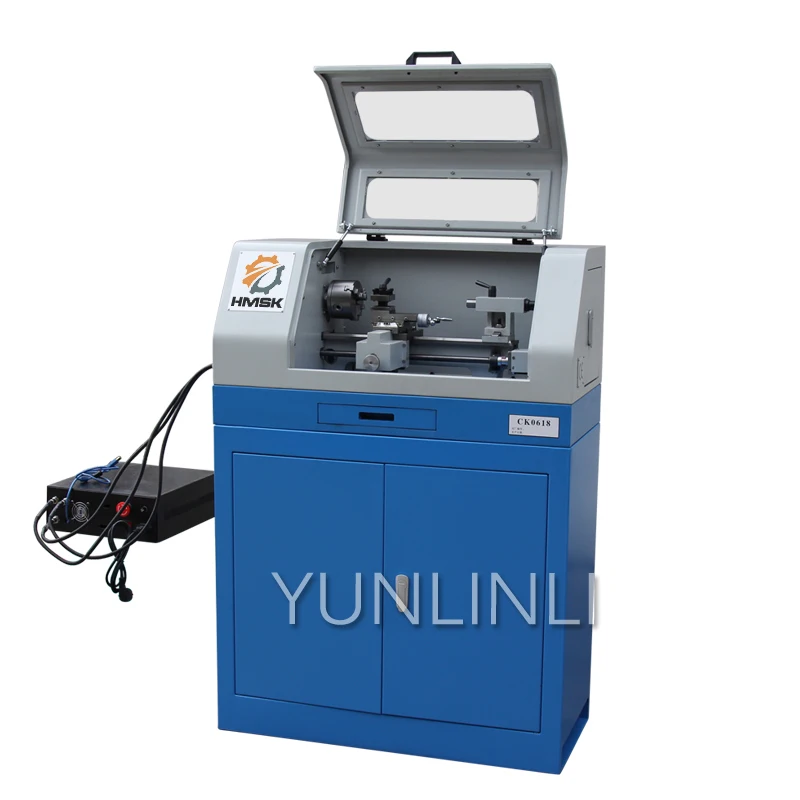 CNC Metal Lathe Machine 220V/380V Automatic CNC Metal Processing Machine DIY Micro Precision Woodworking Tool CK0618
CNC Metal Lathe Machine 220V/380V Automatic CNC Metal Processing Machine DIY Micro Precision Woodworking Tool CK0618