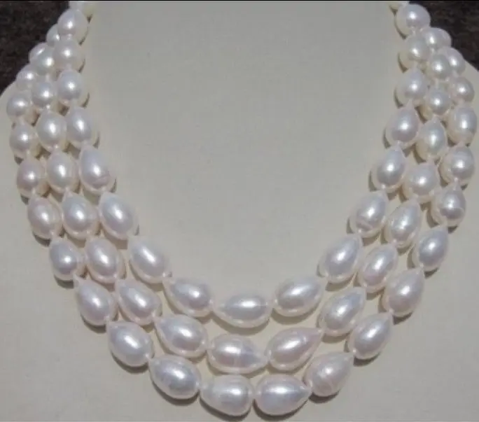 New Fashion 8-9MM White AAA+ South Sea Baroque Pearl Necklace 60" Beads Jewelry Making Woman Wedding Christmas Girls Gifts
New Fashion 8-9MM White AAA+ South Sea Baroque Pearl Necklace 60" Beads Jewelry Making Woman Wedding Christmas Girls Gifts