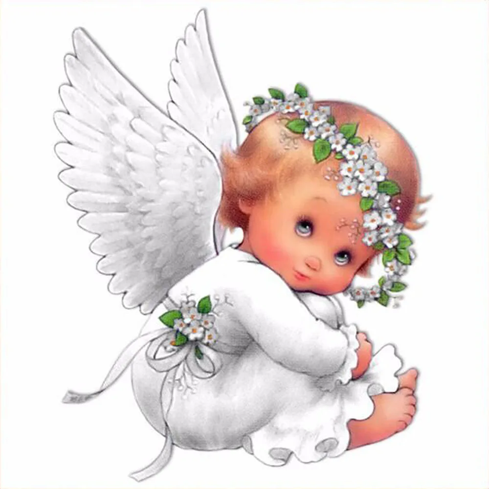 Cross Stitch Kit DIY Diamond Embroidery Angel baby Full Square/round Diamond Painting Mosaic Home Decor
Cross Stitch Kit DIY Diamond Embroidery Angel baby Full Square/round Diamond Painting Mosaic Home Decor
