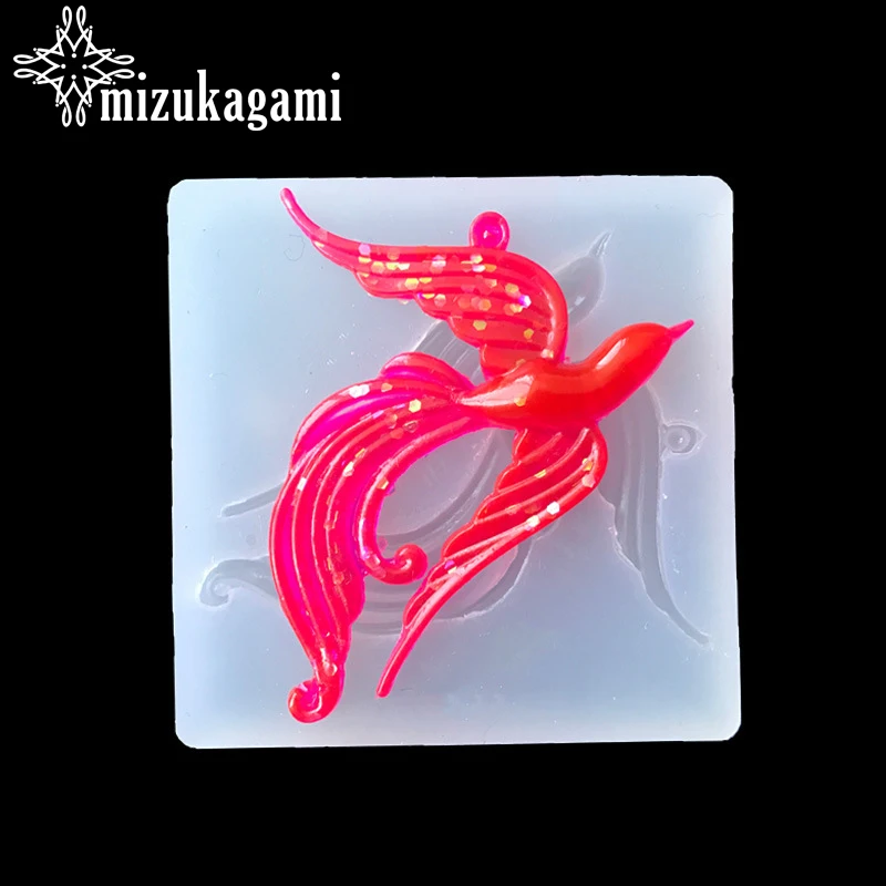 UV Resin Liquid Silicone Mold Phoenix Shape Bird Resin Molds For DIY Pendant Charms Making Jewelry Finding Accessories
UV Resin Liquid Silicone Mold Phoenix Shape Bird Resin Molds For DIY Pendant Charms Making Jewelry Finding Accessories
