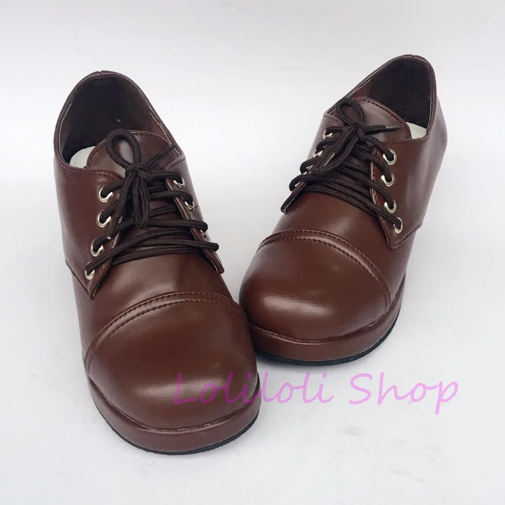 Princess sweet punk shoes loliloli yoyo Japanese design custom big size coffee bright skin lace-up high-heeled shoes 9803a
Princess sweet punk shoes loliloli yoyo Japanese design custom big size coffee bright skin lace-up high-heeled shoes 9803a