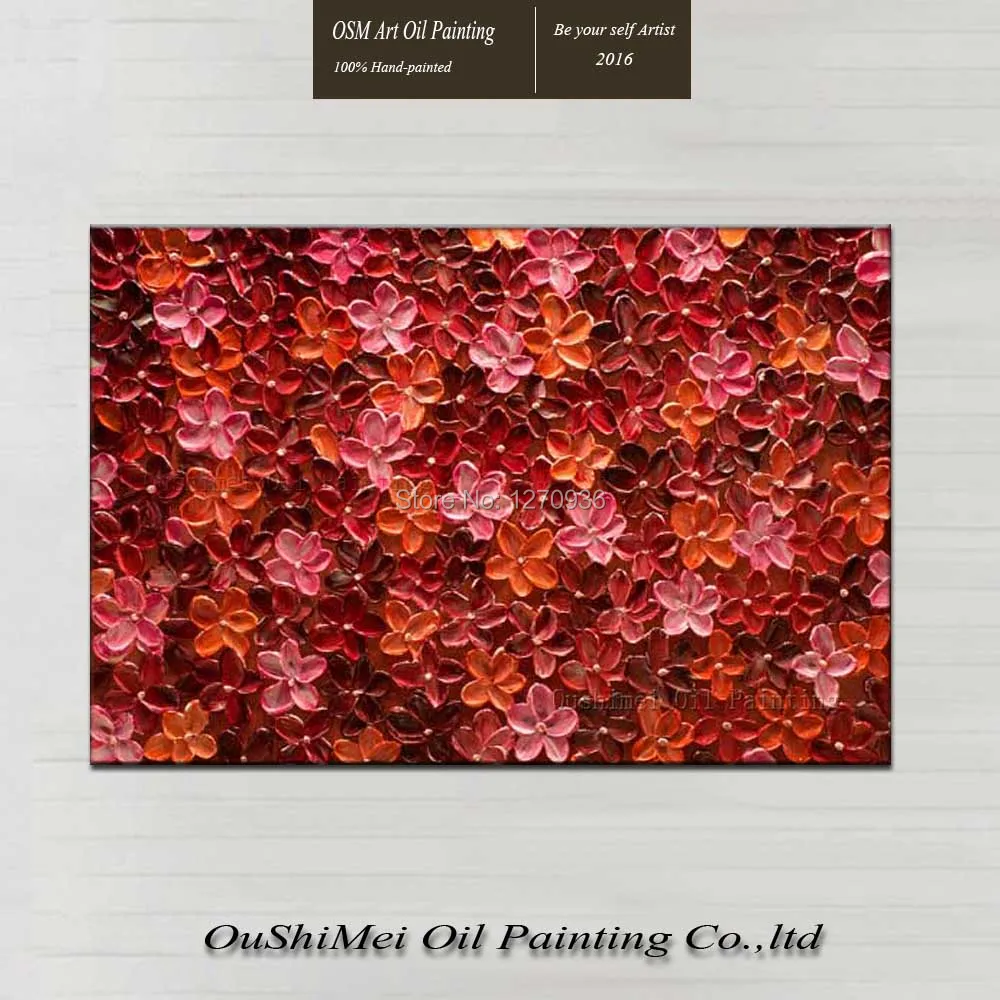 Beautiful Red Flowers Full of the Petals Oil Painting Nice Art Gift to Girl Friend Handmade Kinfe Flower Painting on Canvas
Beautiful Red Flowers Full of the Petals Oil Painting Nice Art Gift to Girl Friend Handmade Kinfe Flower Painting on Canvas