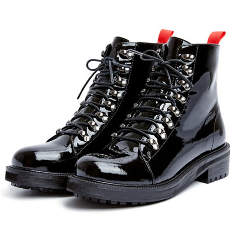 Smeeroon 2020 new popular cow genuine leather boots autumn winter boots lace up round toe ankle boots for women platform shoes
Smeeroon 2020 new popular cow genuine leather boots autumn winter boots lace up round toe ankle boots for women platform shoes