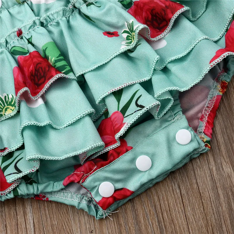 Fashion 2019 Baby Girl Clothes Summer Cute Floral Flower Cotton Ruffle Romper Jumpsuit For Newborn Infant Outfits Children Kids
Fashion 2019 Baby Girl Clothes Summer Cute Floral Flower Cotton Ruffle Romper Jumpsuit For Newborn Infant Outfits Children Kids