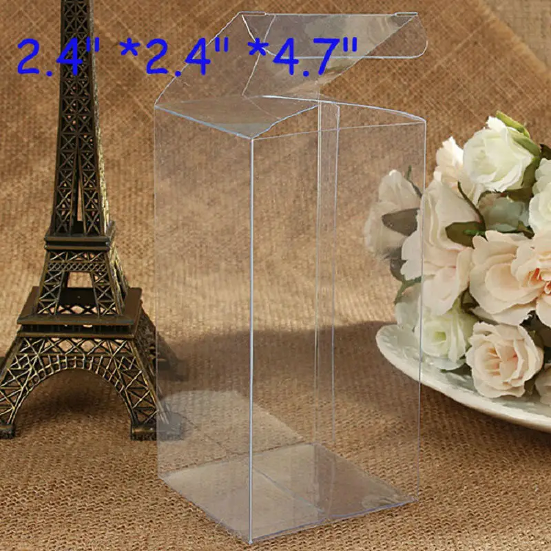 6x6x12cm Clear PVC Packaging Box Clear Wedding Christening Return Gift Display Boxes Free Shipping
6x6x12cm Clear PVC Packaging Box Clear Wedding Christening Return Gift Display Boxes Free Shipping