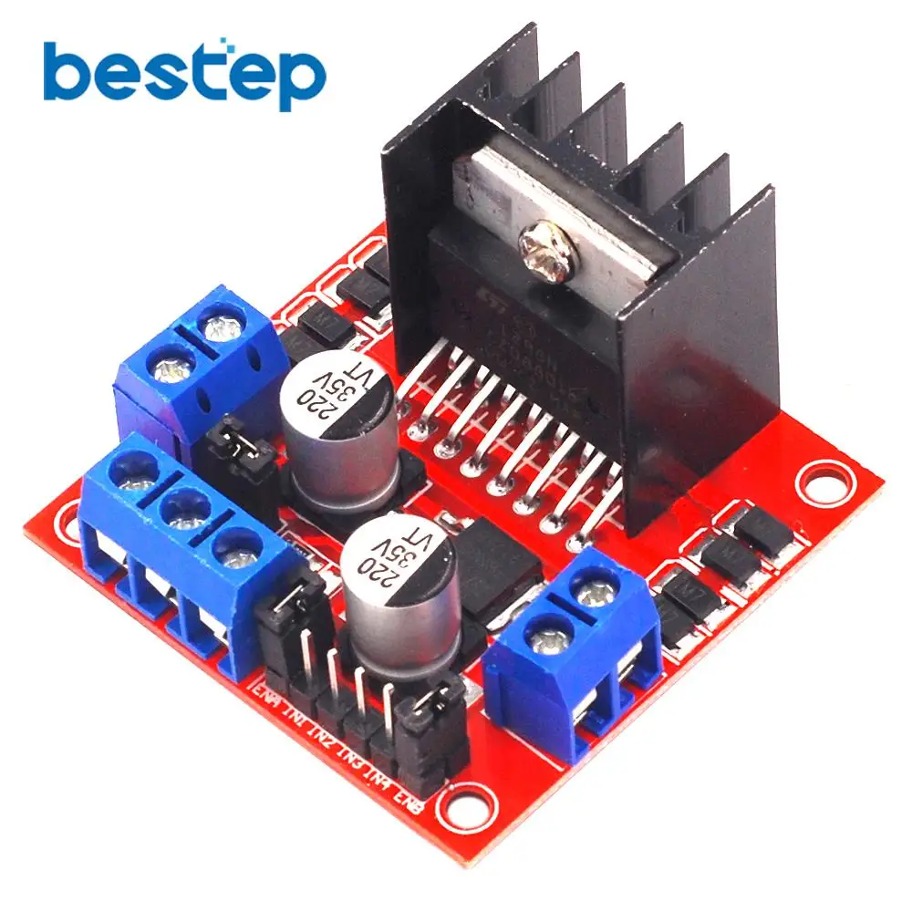 1pcs L298N driver board module L298 stepper motor smart car robot breadboard peltier High Power
1pcs L298N driver board module L298 stepper motor smart car robot breadboard peltier High Power