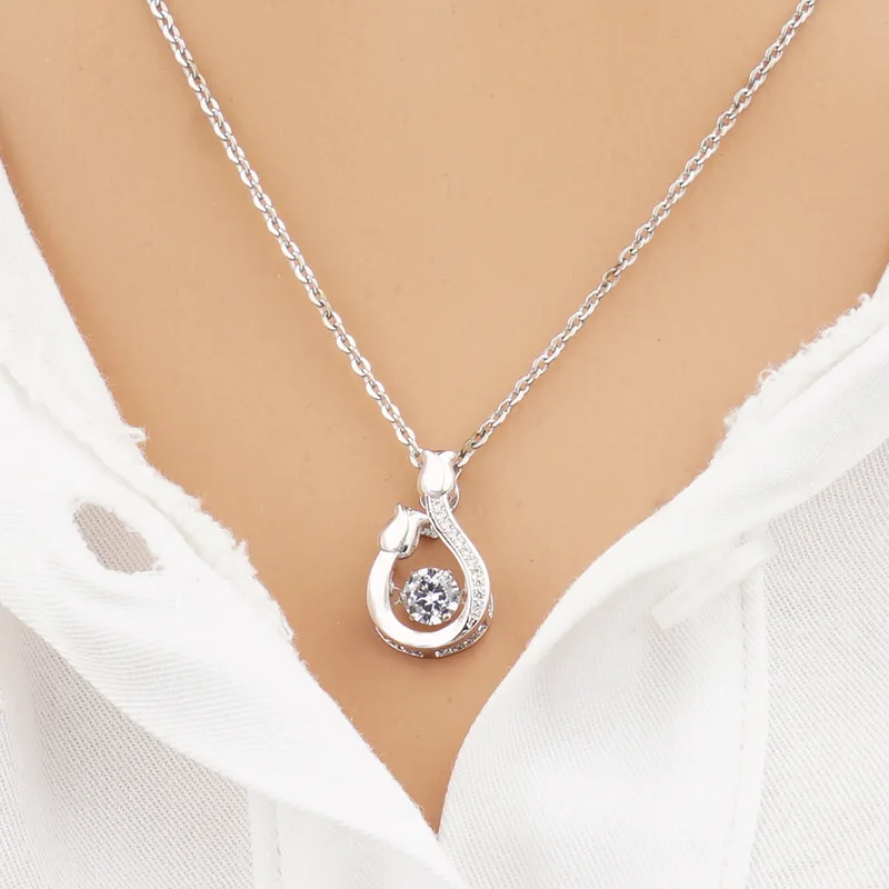 MHXFC Wholesale European Fashion Woman Female Party Wedding Gift Flower Zircon Real 18KT Gold White Gold Pendant Necklace NL93
MHXFC Wholesale European Fashion Woman Female Party Wedding Gift Flower Zircon Real 18KT Gold White Gold Pendant Necklace NL93