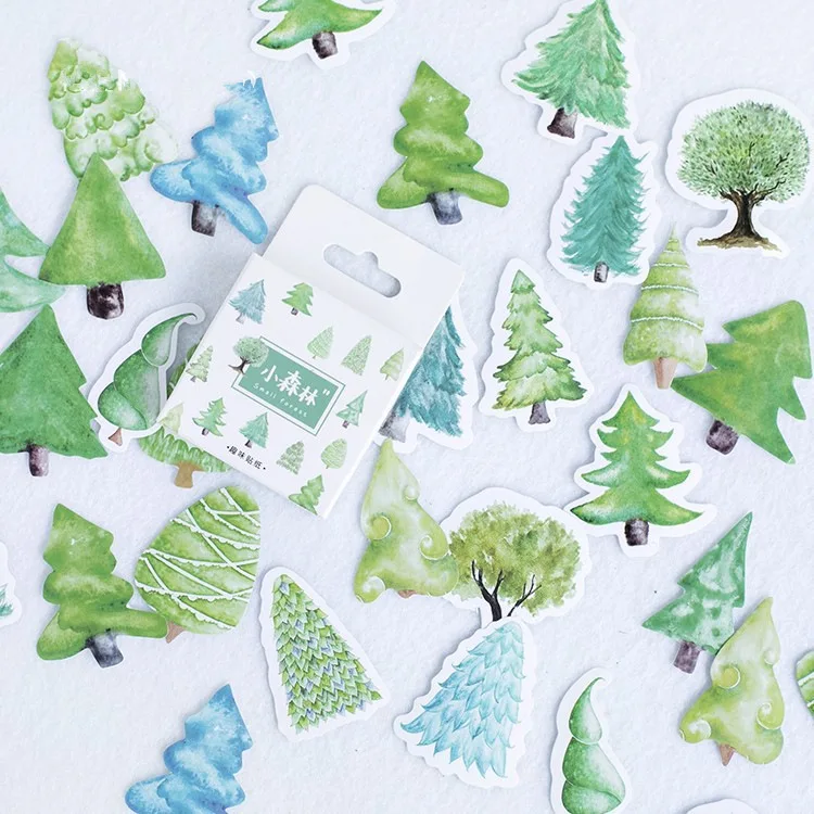 "Small Forest" 45pcs Lot Beautiful Scrapbooking Stickers Card Making DIY Photo Album Craft Decoration Stickers
"Small Forest" 45pcs Lot Beautiful Scrapbooking Stickers Card Making DIY Photo Album Craft Decoration Stickers