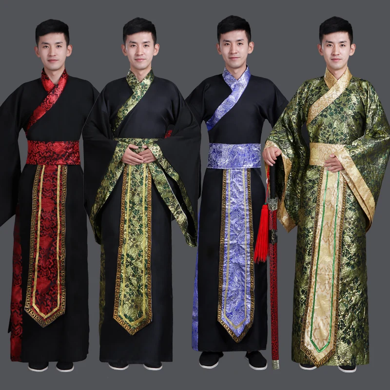 Ancient Chinese Costume Men Stage Performance Outfit for Dynasty Men Hanfu Costume Satin Robe Chinese Traditional Dress Men
Ancient Chinese Costume Men Stage Performance Outfit for Dynasty Men Hanfu Costume Satin Robe Chinese Traditional Dress Men