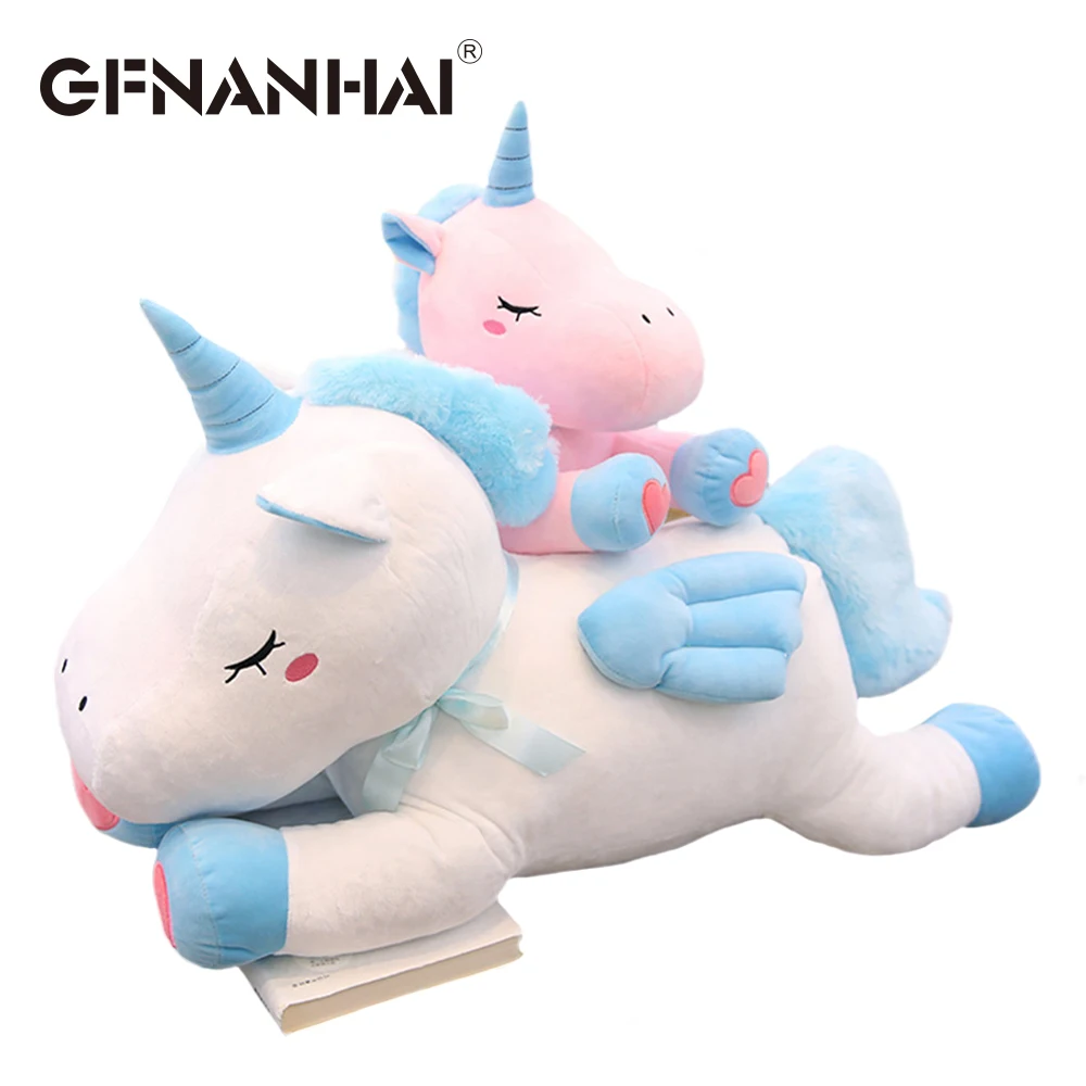 1pc 50cm cute unicorn plush toy kawaii animal unicorn dolls with wings stuffed soft pillow toys for children kids gift
1pc 50cm cute unicorn plush toy kawaii animal unicorn dolls with wings stuffed soft pillow toys for children kids gift