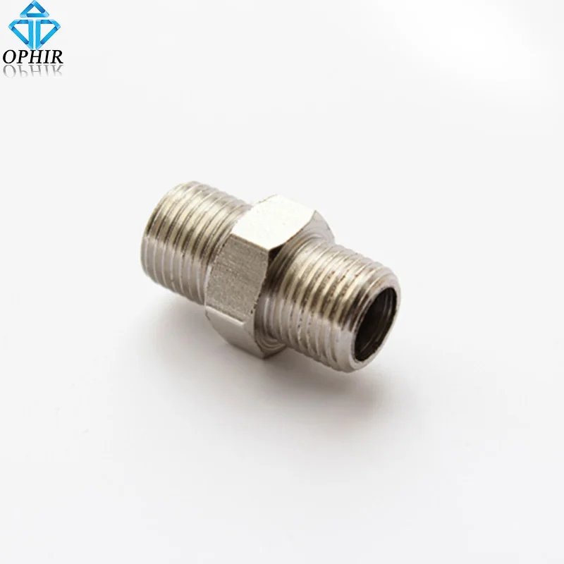 Адаптер/разъем для аэрографа OPHIR 1/8 "BSP male-1/8" BSP male Airbrush Adapter_AC028
Адаптер/разъем для аэрографа OPHIR 1/8 "BSP male-1/8" BSP male Airbrush Adapter_AC028