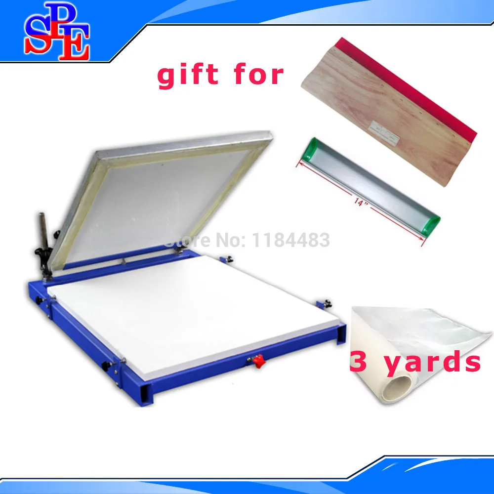 Free Fast Shipping Silk Press with Gift ( Mesh, Squeegee, Emulsion Scoop Coater)
Free Fast Shipping Silk Press with Gift ( Mesh, Squeegee, Emulsion Scoop Coater)