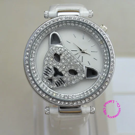 wholesale buyer price good quality luxury fashion Woman crystal silver leopard head japan Watch Wristwatch hour
wholesale buyer price good quality luxury fashion Woman crystal silver leopard head japan Watch Wristwatch hour