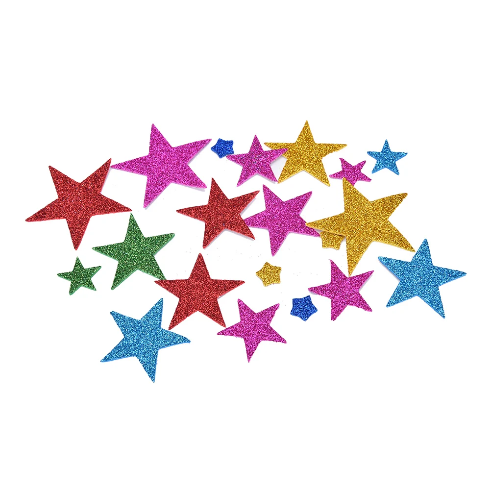 50Pcs/lot Kid DIY Sticker Toy Glitter Star Adhesive Foam Sticker Card Craft Cardmaking Scrapbooking Stickers
50Pcs/lot Kid DIY Sticker Toy Glitter Star Adhesive Foam Sticker Card Craft Cardmaking Scrapbooking Stickers