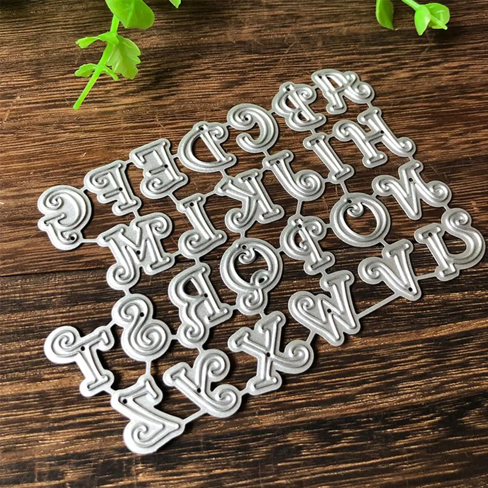 Capital Alphabet Letter Metal Cutting Die DIY Scrapbooking Paper Cards Stencil Embossing Decorative Craft Die for Greeting card
Capital Alphabet Letter Metal Cutting Die DIY Scrapbooking Paper Cards Stencil Embossing Decorative Craft Die for Greeting card