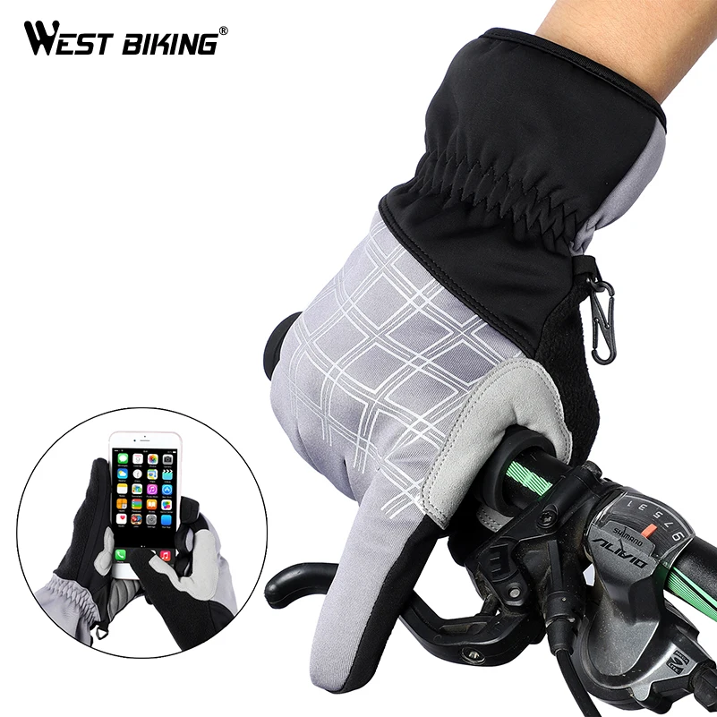 WEST BIKING Winter Cycling Gloves Touch Screen Bike Gloves For Men Woman GEL Shockproof MTB Road Full Finger Bicycle Gloves
WEST BIKING Winter Cycling Gloves Touch Screen Bike Gloves For Men Woman GEL Shockproof MTB Road Full Finger Bicycle Gloves