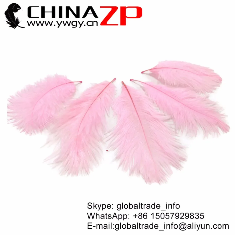 CHINAZP Factory 15-20cm(6-8inch) 100pcs/lot Cheap Wholesale Dyed Light Pink Natural Ostrich Feathers
CHINAZP Factory 15-20cm(6-8inch) 100pcs/lot Cheap Wholesale Dyed Light Pink Natural Ostrich Feathers