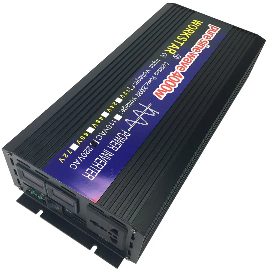 10*100W Glass Solar Panels with 80A Controller and 4000W Inverter Complete 1000W Off Grid solar System Kit 20 Years Lifetime | Электроника