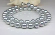 Женское Ожерелье с искусственным жемчугом, ожерелье из натурального жемчуга 9-10 мм серого цвета южного моря в коробке 17,5 дюйма, ювелирные изделия, роскошная девушка
Женское Ожерелье с искусственным жемчугом, ожерелье из натурального жемчуга 9-10 мм серого цвета южного моря в коробке 17,5 дюйма, ювелирные изделия, роскошная девушка