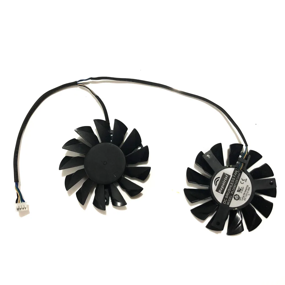 Вентилятор PLD08010S12HH для видеокарты MSI Twin Frozr III MSI R6870 R6950, вентилятор охлаждения для видеокарты, 75 мм, 12 В постоянного тока, 0,35 А, 4 контакта, замен...
Вентилятор PLD08010S12HH для видеокарты MSI Twin Frozr III MSI R6870 R6950, вентилятор охлаждения для видеокарты, 75 мм, 12 В постоянного тока, 0,35 А, 4 контакта, замен...