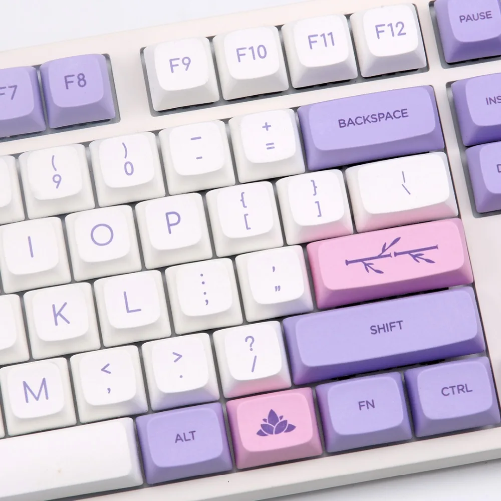 Предварительный заказ 145 клавиш dye subbed keycap толстые PBT xda профиль колпачки для 61 87 104