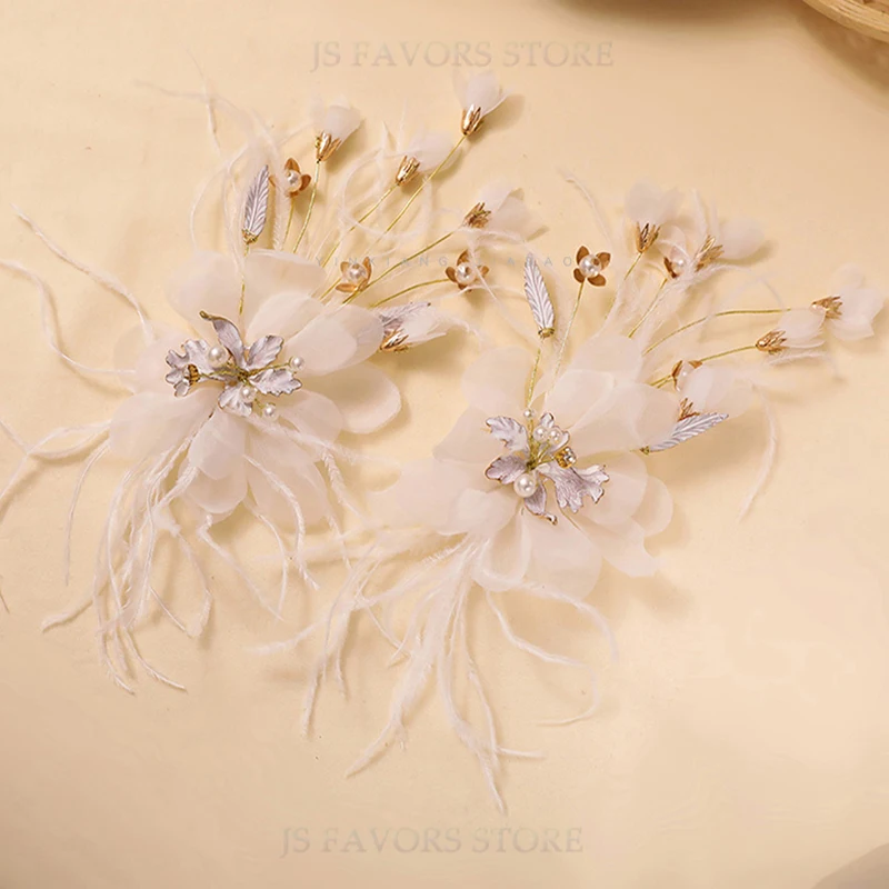 Free shipping 2pcs romance Beaded flower feather Hair accessories for Engagement Marriage wedding party Bride bridesmaid gift
Free shipping 2pcs romance Beaded flower feather Hair accessories for Engagement Marriage wedding party Bride bridesmaid gift
