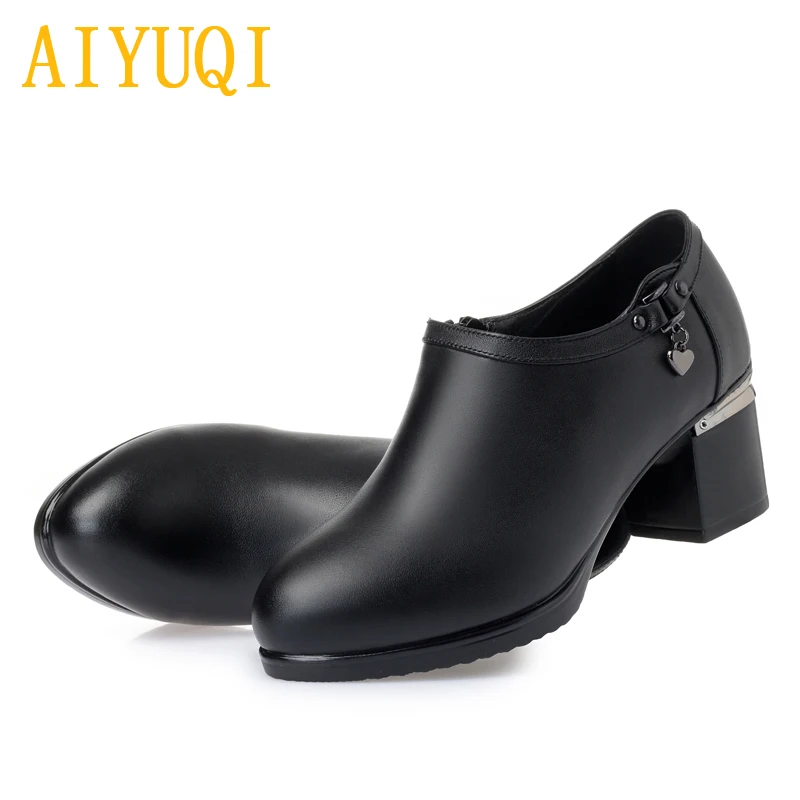 AIYUQI women high heels 2021 spring new genuine leather women fashion shoes trend women dress shoes Brand shoes lady
AIYUQI women high heels 2021 spring new genuine leather women fashion shoes trend women dress shoes Brand shoes lady