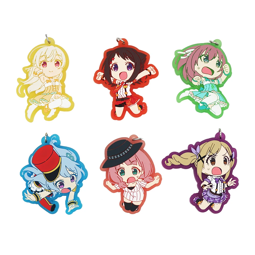 Bang Dream! Здравствуйте счастливый мир! Пастельные палитры послесветящегося поппина