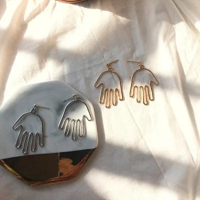 Statement Swaying Palm Earrings Earrings Gold Silver Color New on Women's Fashion The 2018 Geometric Classic Iron Alloy Metal
Statement Swaying Palm Earrings Earrings Gold Silver Color New on Women's Fashion The 2018 Geometric Classic Iron Alloy Metal