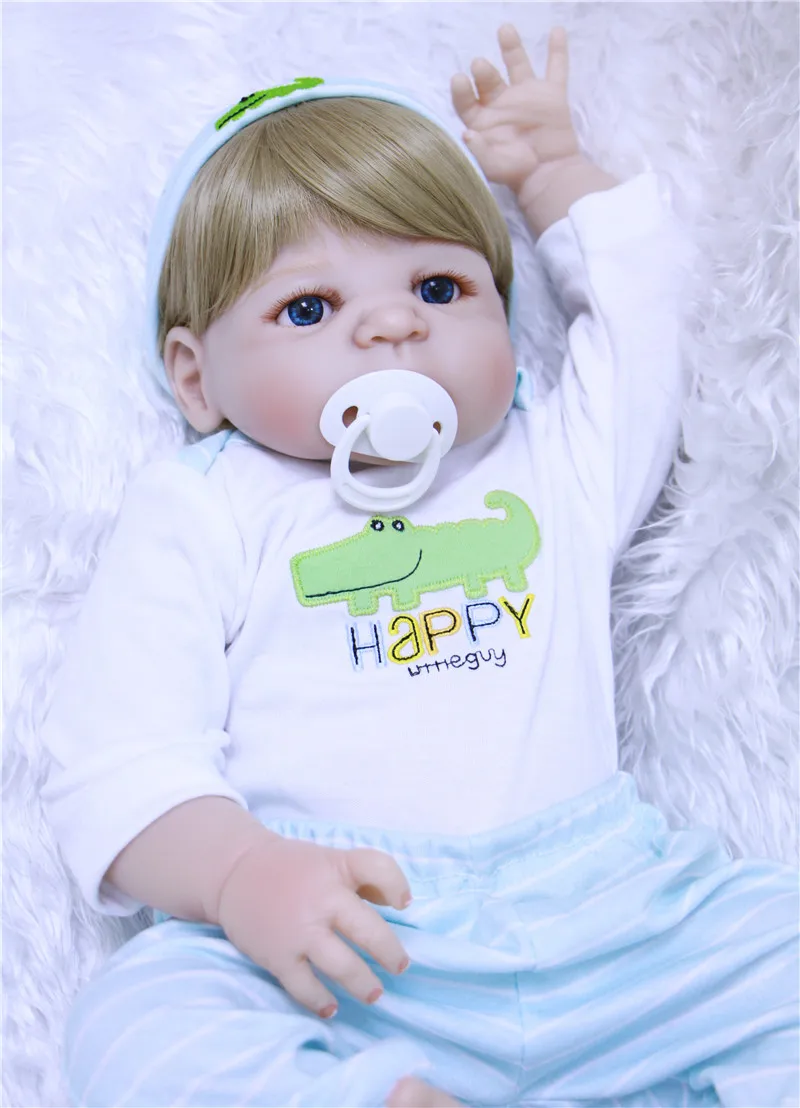 22" bebe doll reborn full body silicone vinyl reborn dolls creative children gift dolls alive bonecas reborn brinquedos
22" bebe doll reborn full body silicone vinyl reborn dolls creative children gift dolls alive bonecas reborn brinquedos