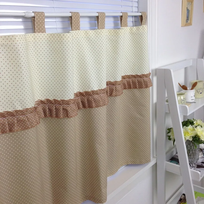 Chocolate ice cream theme Wave point country fresh rustic kitchen curtains for living room bedroom short coffee curtain blinds
Chocolate ice cream theme Wave point country fresh rustic kitchen curtains for living room bedroom short coffee curtain blinds