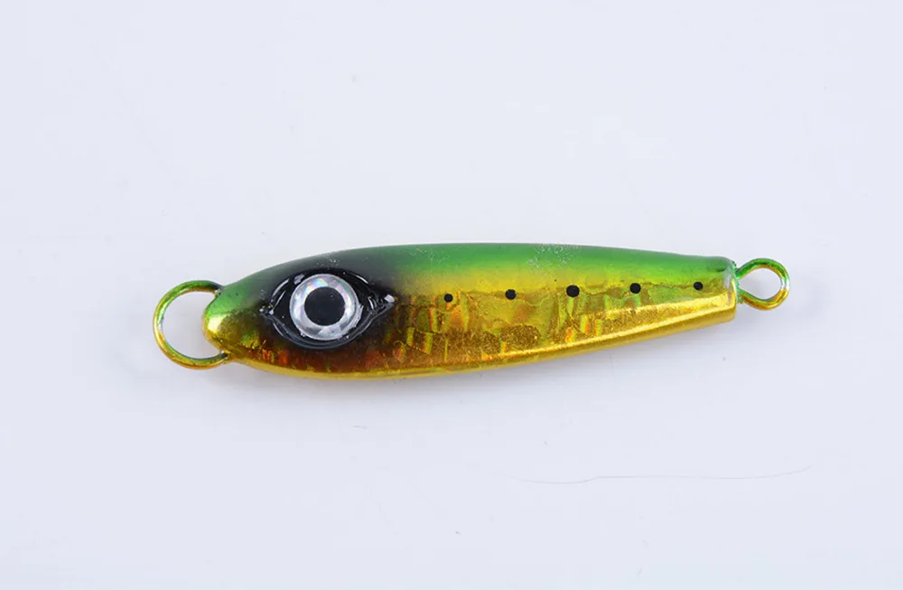 5PCS Ocean Boat Deep sea Fishing Jigging Jigbait Spoon Lure baits 7cm/38g