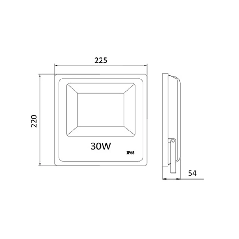 30W LED Project Lighting SMD Flood Lights Engineering | Лампы и освещение