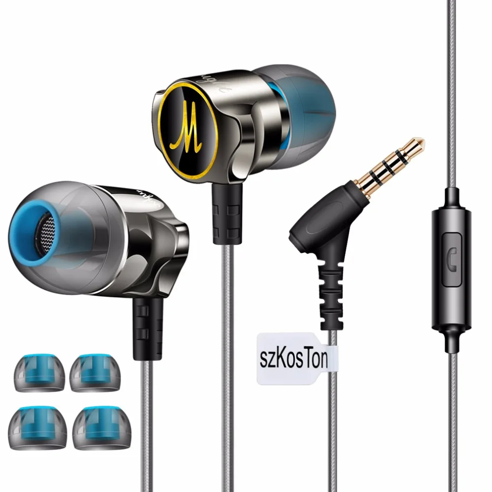 Noise Cancelling 3.5mm In-Ear Earphones Super Bass Earphone HiFi Stereo Headset For Huawei p20 lite Xiaomi For iPhone Samsung
Noise Cancelling 3.5mm In-Ear Earphones Super Bass Earphone HiFi Stereo Headset For Huawei p20 lite Xiaomi For iPhone Samsung